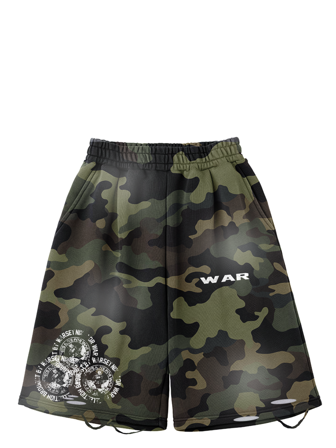 ENLISTMENT camo shorts