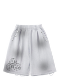 ENLISTMENT grey shorts